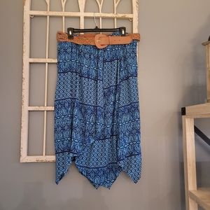 Women's XL Blue Faded Glory skirt
